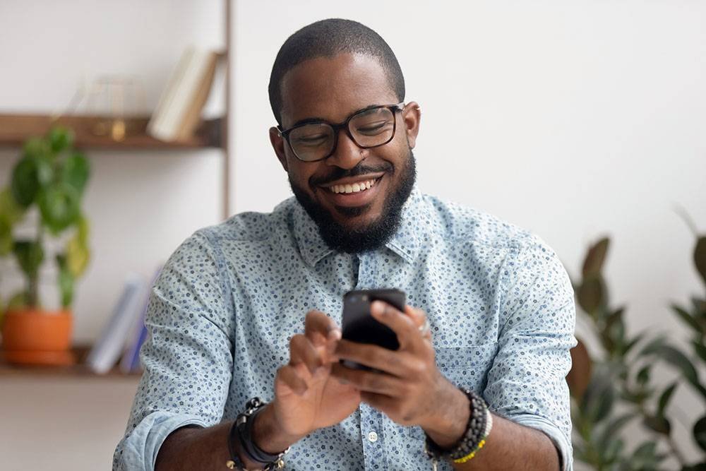 Businessman Using Mobile Phone