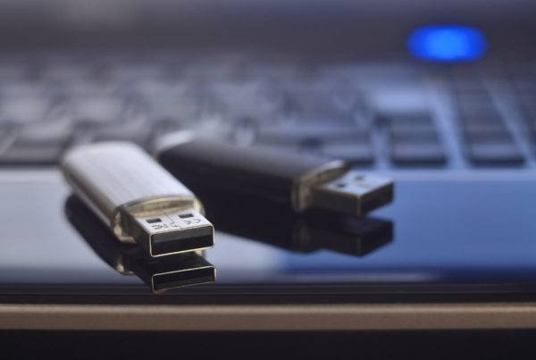 Pen Drives on Laptop
