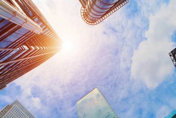 Sky View with Building