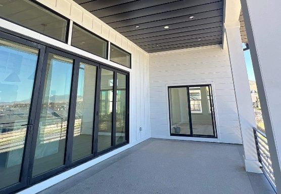 Windows, part of a structure featuring windows
