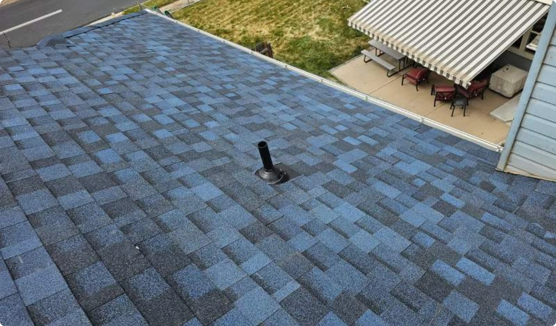 A Bad Roof Is Unsafe and Uncomfortable, an image primarily featuring part of a roof