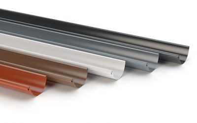 What Types of Rain Gutters Are There?