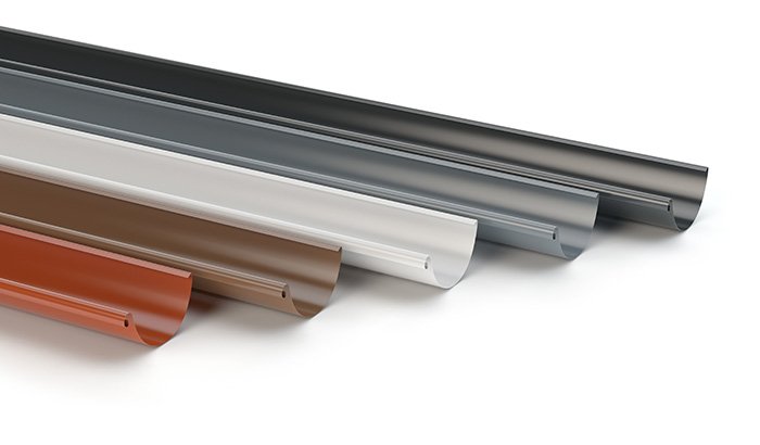 What Types of Rain Gutters Are There?
