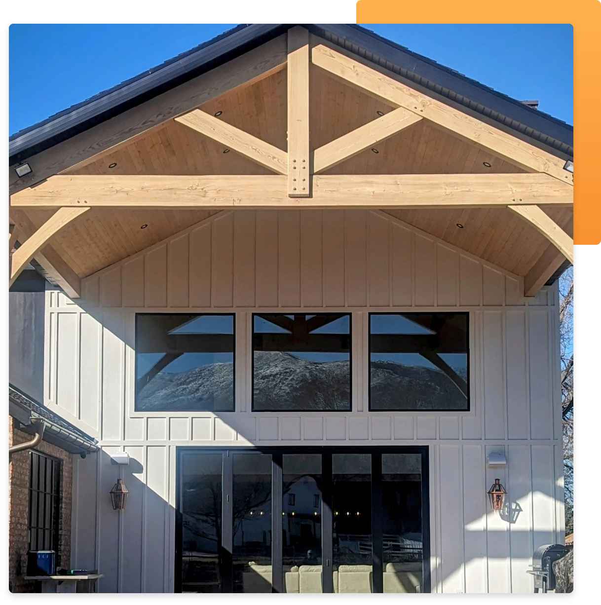 siding-cost-in-salt-lake-city Home with wood and large windows