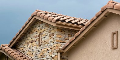 Roof Repair Replacement, Part of a home featuring part of a roof