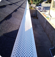Roof Repair Replacement, Part of a home featuring part of a roof