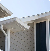 Roof Repair Replacement, Part of a home featuring part of a roof