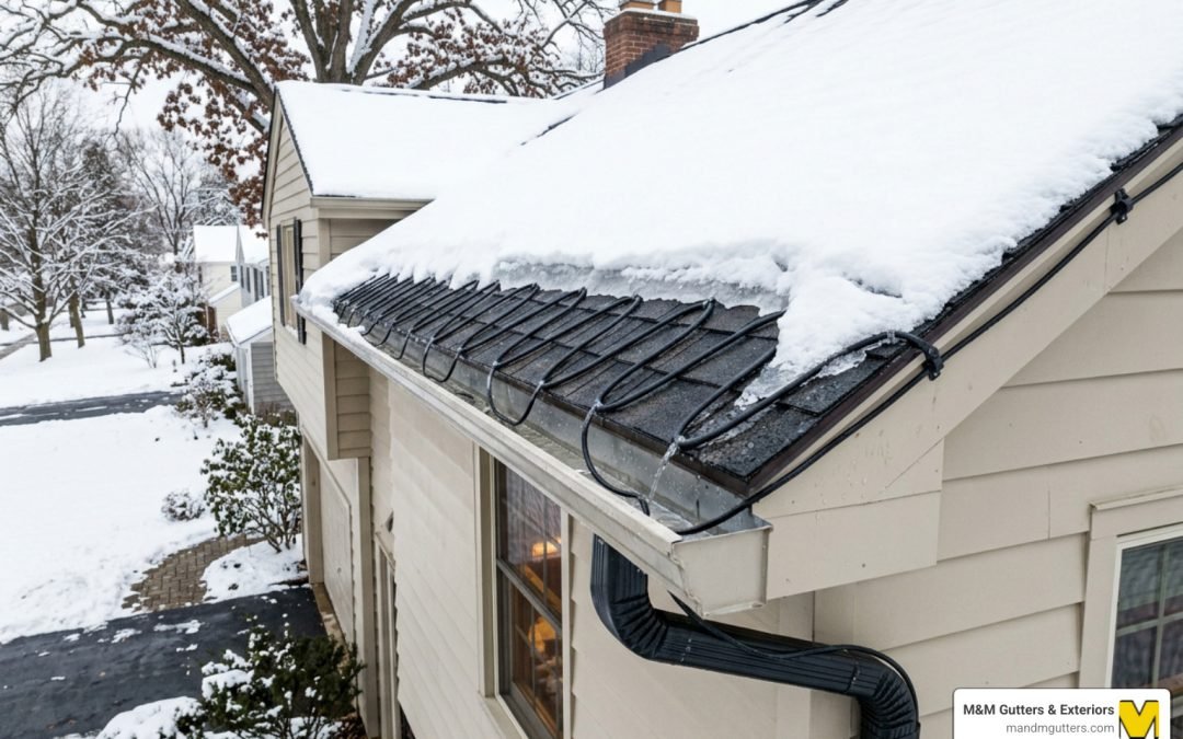 Stop the Ice Age with These Top Rain Gutter Heating Systems